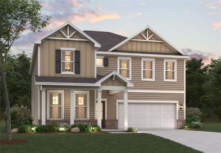 New construction Single-Family house 2502 Brown Dove Way, Grayson, GA 30017 Travis- photo 0