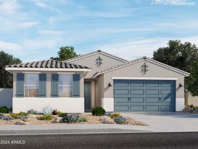 New construction Single-Family house 26007 N 160Th Lane, Surprise, AZ 85387 Avery- photo 0