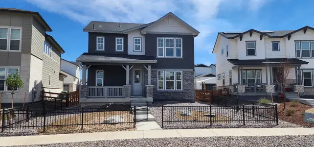 New construction Single-Family house 3338 N Haleyville Ct, Aurora, CO 80019 plan 3203 - image