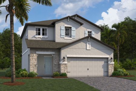 New construction Single-Family house 31027 Pendleton Landing Circle, Wesley Chapel, FL 33545 Aspen- photo 0