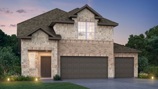 New construction Single-Family house 1984 Glacier Gorge Trl, Dayton, TX 77535 plan The Wisteria - image