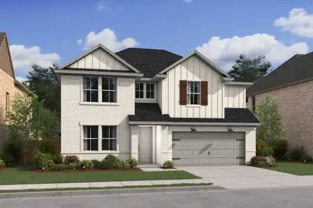 New construction Single-Family house 1016 Longbow Trl, Justin, TX 76247 plan Santa Fe - image