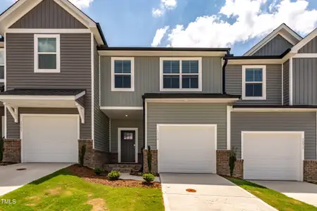 New construction Townhouse house 1369 Bessie Ct, Wake Forest, NC 27587 plan Southport - image