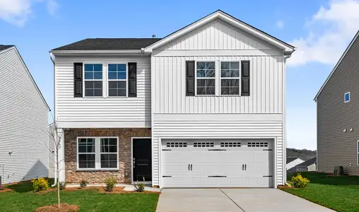 New construction Single-Family house 5369 Spicewood Lake Ln, Winston-Salem, NC 27106 plan Meriwether - image