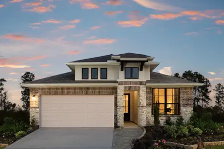 New construction Single-Family house 24411 N Blackwater Creek Trl, Magnolia, TX 77355 plan Hamilton - image