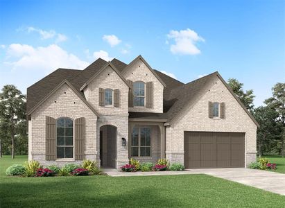 New construction Single-Family house 1053 Pelotazo Ave, Dish, TX 76247 plan Leyland - image