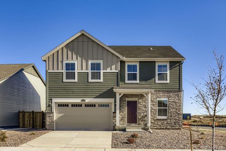 New construction Single-Family house 15224 Milwaukee St, Thornton, CO 80602 plan Oliver - image