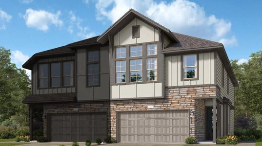 New construction Townhouse house 12610 Blue Catfish Ln, Cypress, TX 77433 - image