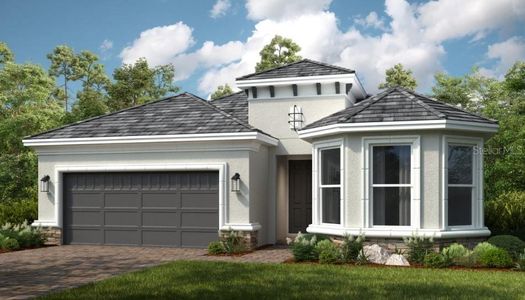 New construction Single-Family house 5208 Savino Cir, Palmetto, FL 34221 Azzurro- photo 0