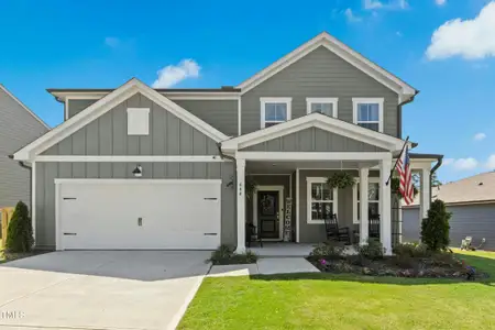 New construction Single-Family house 444 Campbell Ridge Pl, Wendell, NC 27591 plan Rosella - image