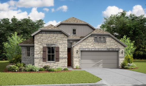 New construction Single-Family house 3919 Centennial Oaks Blvd, Santa Fe, TX 77517 null- photo 0