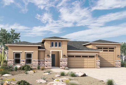 New construction Single-Family house 19985 W Marshall Ave, Litchfield Park, AZ 85340 The Blackjack- photo 0 0