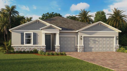 New construction Single-Family house 3980 Kennebunk Lp, Mount Dora, FL 32757 plan Camden - image