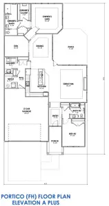 New construction Single-Family house 203 S Legacy Wy, Andover, KS 67002 plan Portico Tandem Garage - image 4