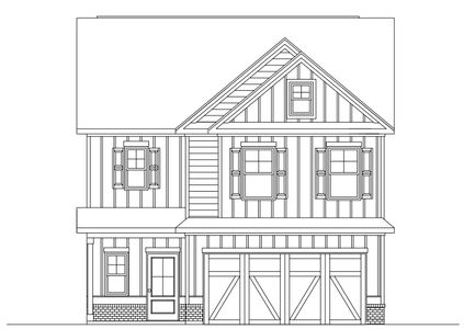 New construction Single-Family house 1431 Dee Kennedy Rd, Hoschton, GA 30548 - photo 0