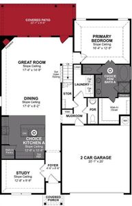 Beazer Homes Verandah Berkshire plan