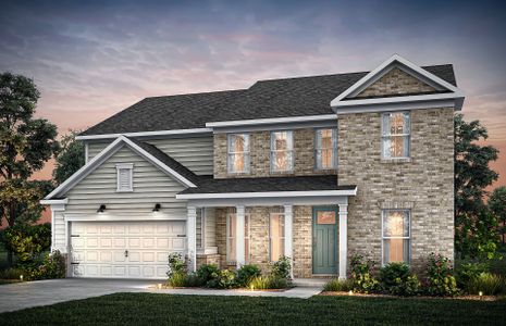 New construction Single-Family house 4286 Gaydon Rd, Powder Springs, GA 30127 plan Frazier - image