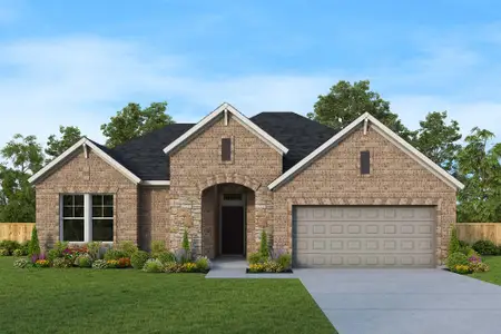 New construction Single-Family house 311 Flowering Senna Dr, Buda, TX 78610 plan The Homestead - image