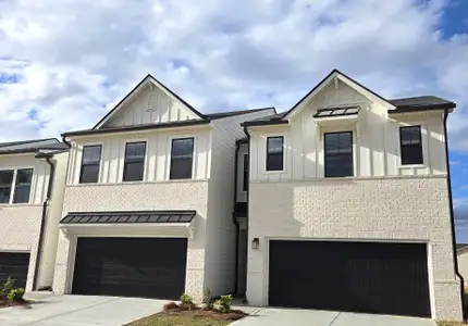 New construction Townhouse house 1851 Copelyn Reese Ct, Lawrenceville, GA 30043 plan Sawnee - image