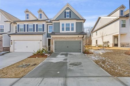 New construction Townhouse house 2966 Stockholm Way, Suwanee, GA 30024 - photo 0