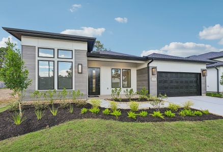 New construction Single-Family house 15735 Hoptree Heights Ln, Conroe, TX 77302 plan 5039 Elevation F - image