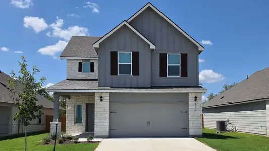 New construction Single-Family house 421 Hector Lp, Georgetown, TX 78626 plan Emma - image