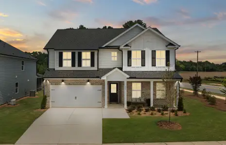 New construction Single-Family house 537 Providence Springs Ln, Fuquay Varina, NC 27526 plan Mitchell - image