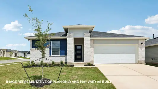 New construction Single-Family house 134 Little Walnut Cv, Kyle, TX 78640 plan The Lakeway - image