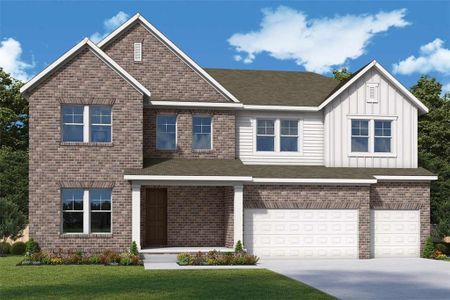 New construction Single-Family house 456 Maypop Lane, Woodstock, GA 30188 The Hendricks- photo 0