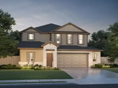 New construction Single-Family house 268 Texas Agate Dr, Kyle, TX 78640 plan The Reynolds (890) - image