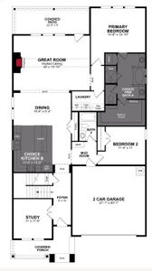 New construction Single-Family house 2517 Swinley Forest St, Celina, TX 75009 plan Laredo - image