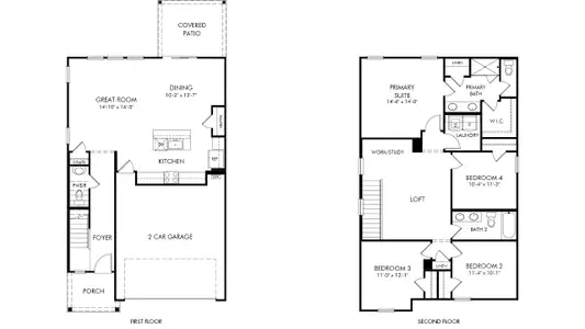 New construction Single-Family house 1417 Hatteras Rd, Durham, NC 27704 plan Lennon - image