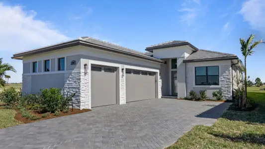 New construction Single-Family house 13769 Sw Shinnecock Dr, Port St. Lucie, FL 34987 plan Leslie - image