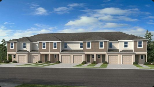 New construction Townhouse house 7760 Cloudburst Dr, Groveland, FL 34736 plan Pelican - image