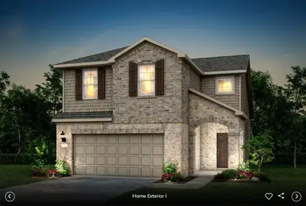 New construction Single-Family house 341 Foresail Rd, Leander, TX 78641 plan Gordon - image