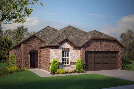 New construction Single-Family house 1313 Madeline Lane, Krum, TX 76249 - photo 0