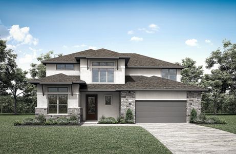 New construction Single-Family house 17609 Absinthe Drive, Austin, TX 78738 Merrick- photo 0