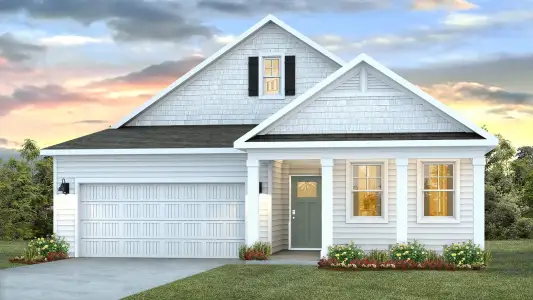 New construction Single-Family house 208 Surfside Landing Blvd, Hubert, NC 28539 plan Bradford - image