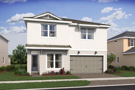 New construction Single-Family house 154 Parkside Wy, Royal Palm Beach, FL 33414 plan Rhodes II - image