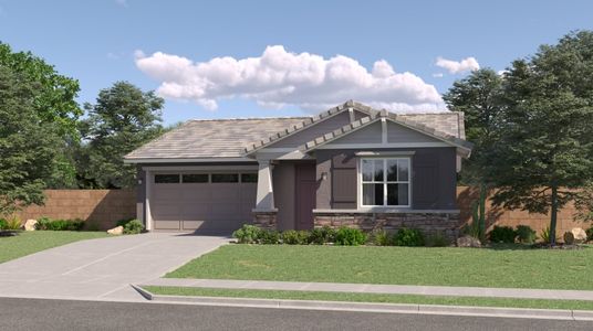 New construction Single-Family house 36530 W Leonessa Ave, Maricopa, AZ 85138 Sage Plan 4022- photo 0