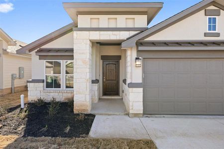 New construction Single-Family house 117 Boulder Ridge Trl, Liberty Hill, TX 78642 Willow- photo 3 3