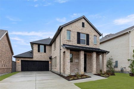 New construction Single-Family house 1116 Marigold St, Little Elm, TX 76227 Anise- photo 1 1