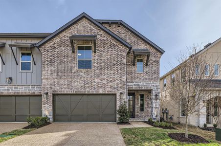 New construction Townhouse house 605 Sir Christopher Street, Lewisville, TX 75056 Building 4 Unit 2- photo 0