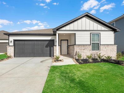 New construction Single-Family house 30239 Fledged Wing Drive, Waller, TX 77484 BUCHANAN- photo 0