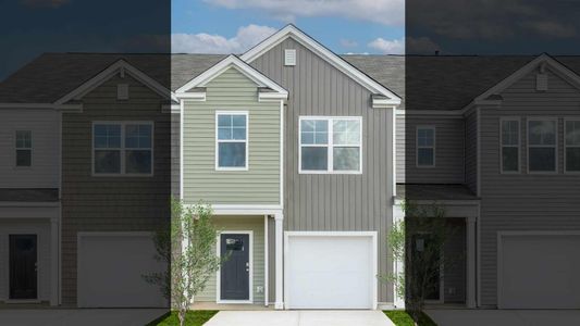 New construction Townhouse house 170 Yarrow Wy, Moncks Corner, SC 29461 The Davis - photo 0