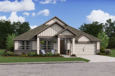 New construction Single-Family house 1800 Mesquite Trl, Dayton, TX 77535 plan Aberdeen II - image
