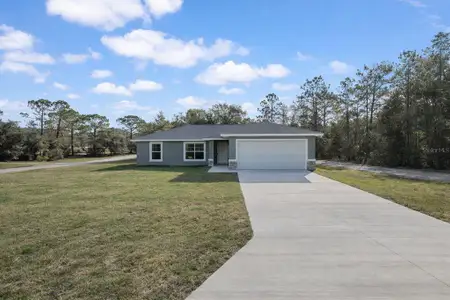 New construction Single-Family house 9299 W Hunter Wy, Citrus Springs, FL 34434 - image