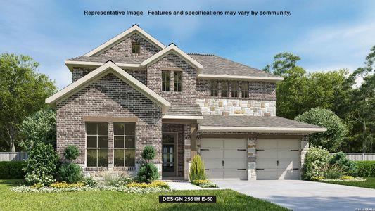 New construction Single-Family house 141 Bur Oak, Castroville, TX 78009 plan 2561H - image