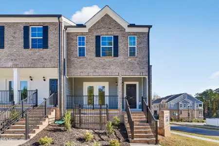 New construction Townhouse house 557 Forestville Rd, Wake Forest, NC 27587 plan Hawthorne - image