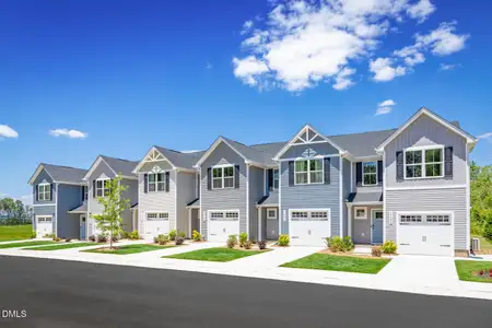 New construction Townhouse house 1158 Robins Nest Dr, Youngsville, NC 27596 plan Poplar - image